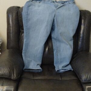 Gloria Vanderbilt Blue Straight Leg Jeans Classic Denim